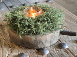 Houten Vijzel met Handvat