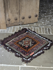 Vintage Kussen met Kralen Oneofakind 60 x 60