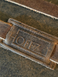 Lederen Notitieboekje van Hoffz 10 x 15 cm