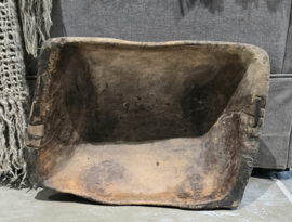 Doorleefde Oude Houten Noodlesschaal