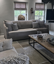 Stoere Grove Gehaakte Plaid Taupe