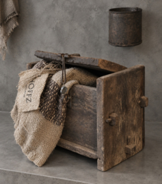 Oude Houten Himalayakistje  XS Hoffz