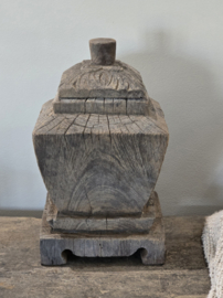 Oude Houten Sieradenbox