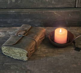 Lederen Notitieboekje van Hoffz 10 x 15 cm