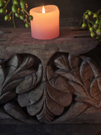 Oud Houten Poerornament