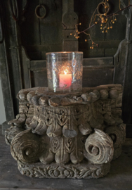 Uniek Authentiek Houten Ornament Hoffz