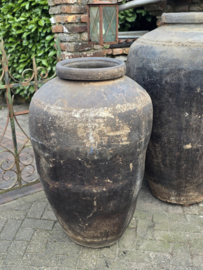 Oude Chinese Rijstkruik L Rechtsachter