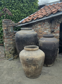 Oude Chinese Rijstkruik M Voorste