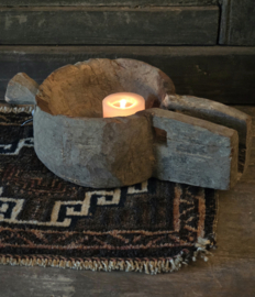 Authentieke Houten Mini Trog Hoffz