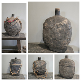 Authentieke Oilbottle met Touw