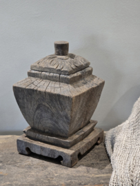 Oude Houten Sieradenbox