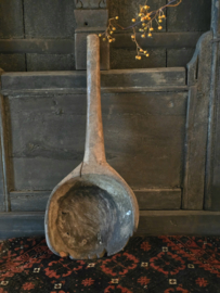 Authentieke Oude Houten Lepel