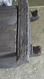 Unieke Houten Kist met Handvaten Hoffz