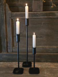 Smeedijzeren Kandelaar  Made By Gajo zwart