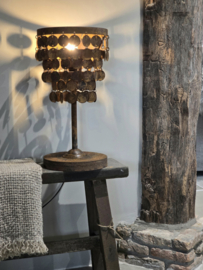 Staande Schijfjeslamp Roest