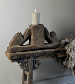 Unieke Oude Houten Poer