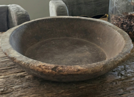 Oude Robuuste Houten Schaal Hoffz