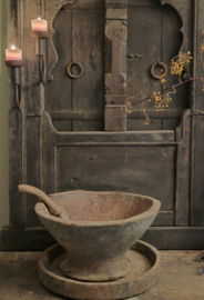 Houten Vijzel van Hoffz