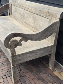 Authentieke Houten Stationsbank