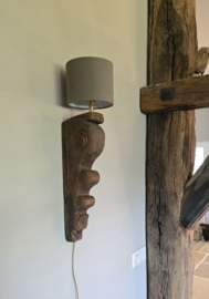 Ornament Wandlamp met Kapje Herfstkleur Van Aura Peeperkorn