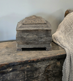 Oude Houten Sieradenbox