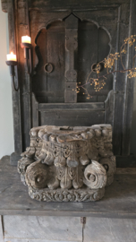 Uniek Authentiek Houten Ornament Hoffz