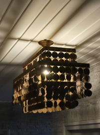 Hanglamp Kleine Schijfjes Rechthoek Roest