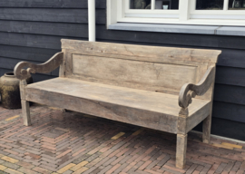 Authentieke Houten Stationsbank