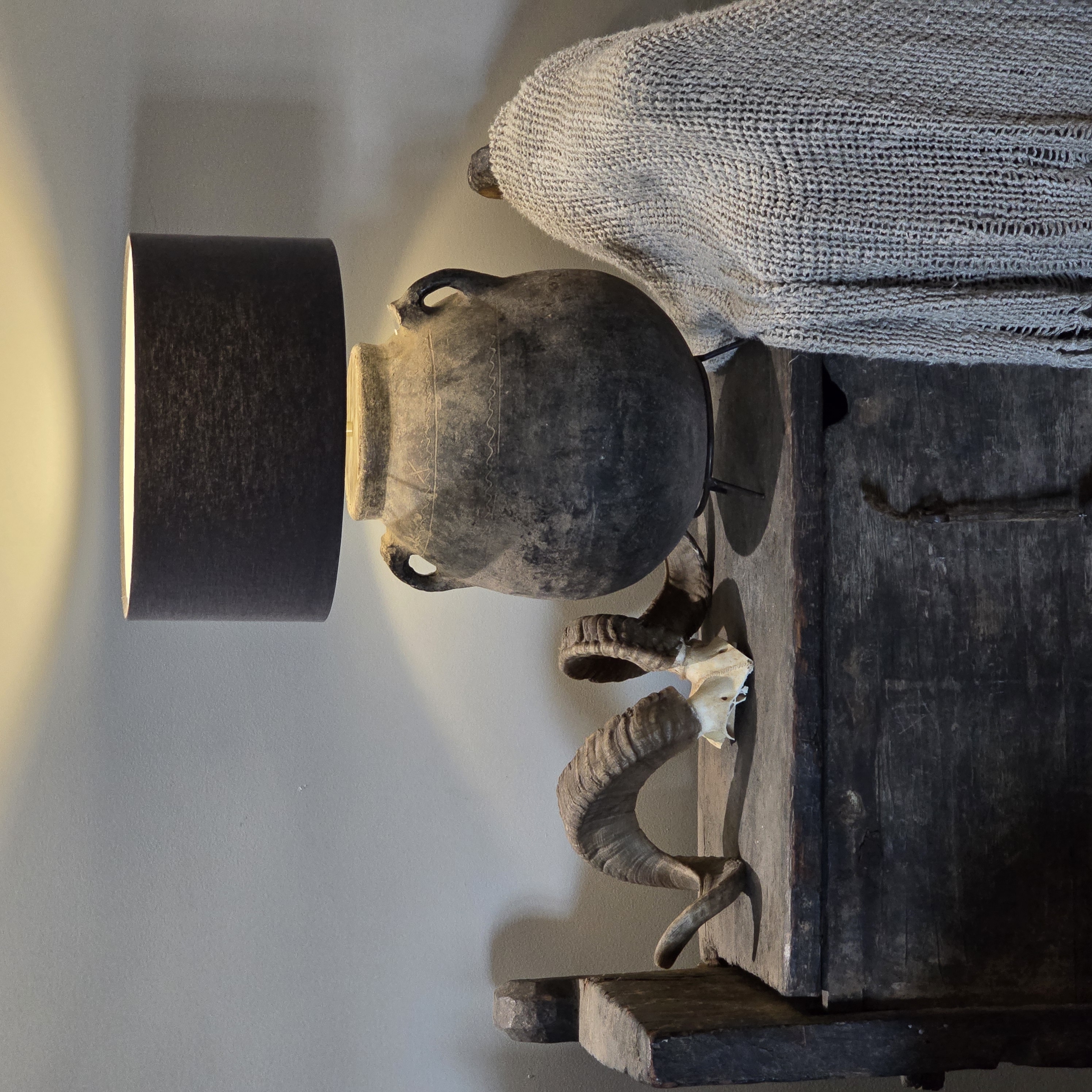 Oude Berberkruiklamp met Oplaadbare Gloeilamp