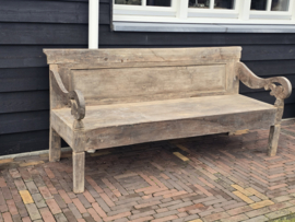 Authentieke Houten Stationsbank