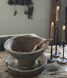 Houten Vijzel van Hoffz