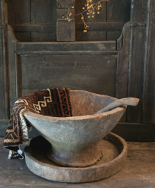 Houten Vijzel van Hoffz