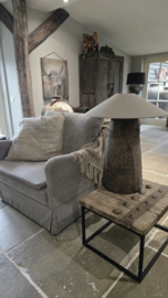 Houten Potlamp