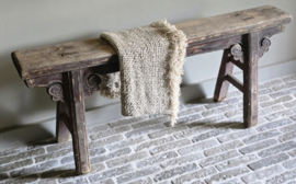 Houten bankjes