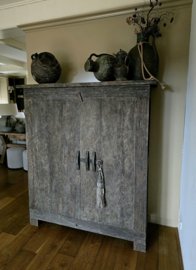Kast met 2 Deuren Old Farm met Schuifsluiting
