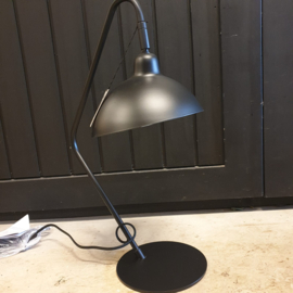 Tafellamp matt black
