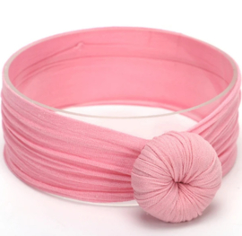 Haarband donut roze