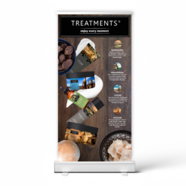 Treatments® Rolbanner algemeen - 200x100cm