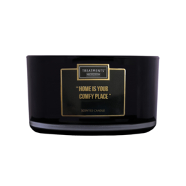 TSC08 - Scented Candle XL - Met Quote - Home is your Comfy Place - 560 gram