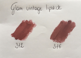 Glam vintage lipstick