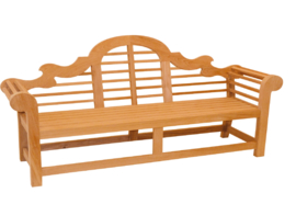 Wilhelmina Engelse Parkbank Traditional Teak "Lutyens"