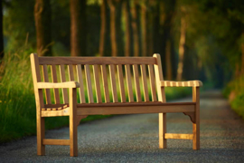 ANNA TUINBANK 150 cm Traditional Teak