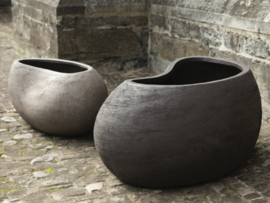 ATELIERVIERKANT organische pot EM 60 KLEUR: GREY