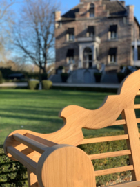 Wilhelmina Engelse Parkbank Traditional Teak "Lutyens"