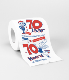 WC Papier - Toiletpapier - 70 jaar