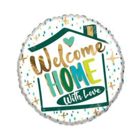 Folieballon ECO welcome home - 46 cm