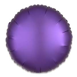 Folieballon rond satin koningspaars - 43 cm