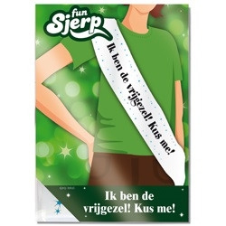 Fun Sjerp Ik ben de vrijgezel! Kus me!