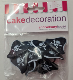 Cake Decoratie & Piraten Ring Thema's  9 stuks