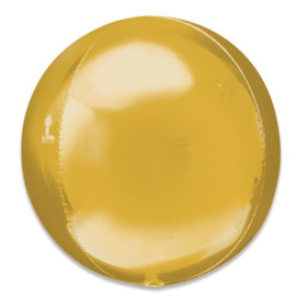Folieballon Orbz Jumbo goud (53cm)